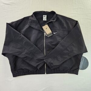 Nike Oversized Repel UV Protection Full Zip Jacket HJ0999 010 Womens Size XLarge